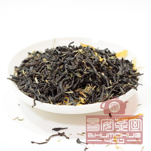 ароматизрованный чёрный чай с чабрецом