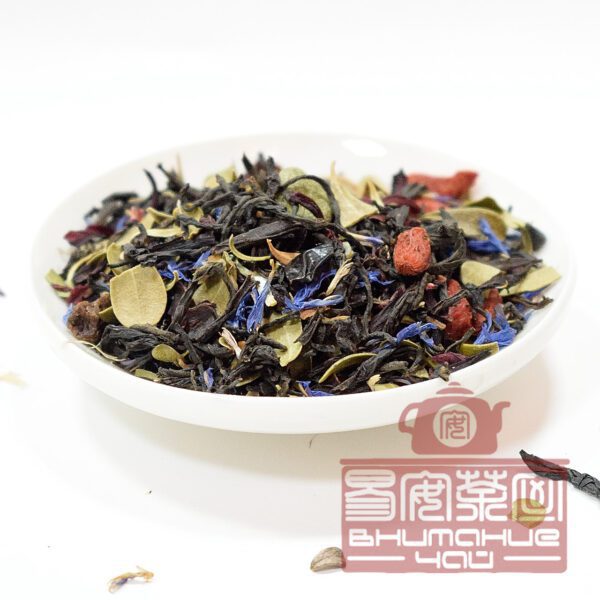 ароматизрованный чёрный чай барбарис