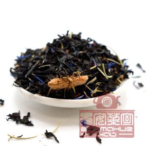 малина с розмарином чёрный ароматизированный чай