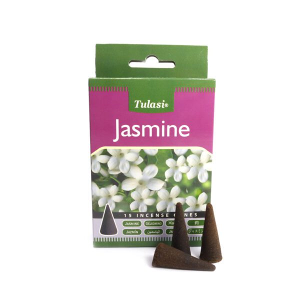Jasmine "Жасмин", благовония конусы Sarathi, уп. 15шт